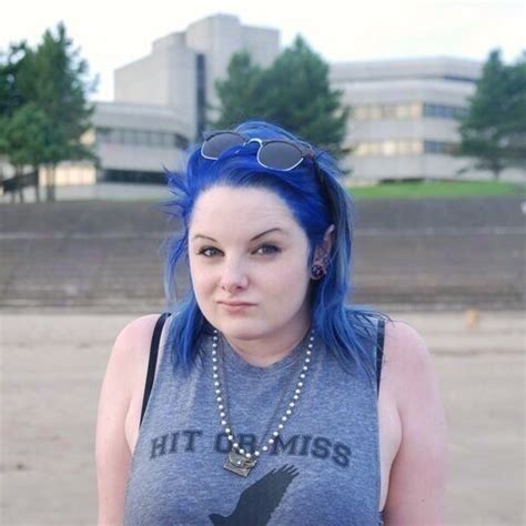 blue haired bbw